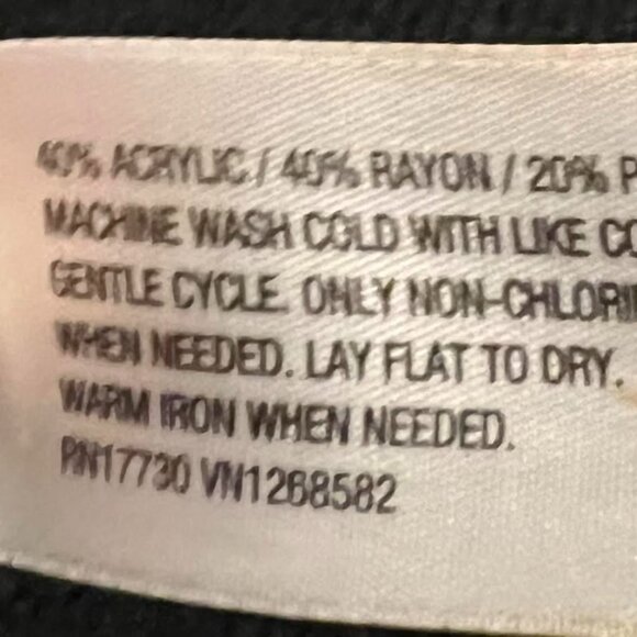 MOSSIMO / BLACK SHORT SLEEVE SWEATER / SIZE LARGE - Picture 9 of 9